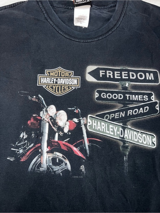 Harley-Davidson Other - Harley-Davidson Black Tee Missoula Montana